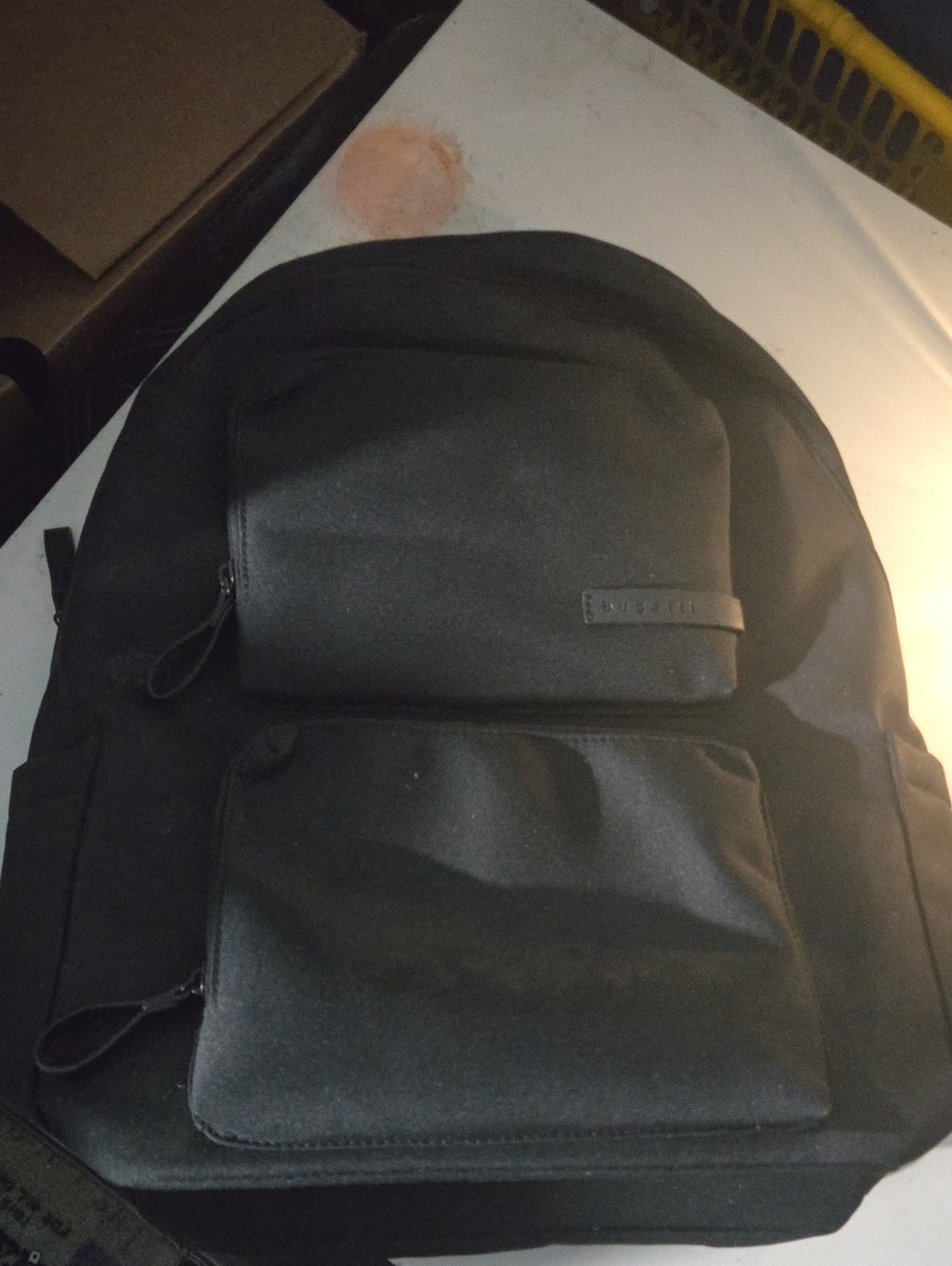 Black Men's Bugatti Backpack - Casual Everyday Bag